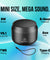 pTron Musicbot Lite 6W Bluetooth Speaker with 8Hrs Playtime, 2.04" Neo Driver for Pristine Sound, Mini Size Portable Speaker, BTv5.1 Connectivity, TWS Feature & Type C Charging (Black)
