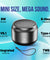 pTron Musicbot Lite 6W Bluetooth Speaker with 8Hrs Playtime, 2.04" Neo Driver for Pristine Sound, Mini Size Portable Speaker, BTv5.1 Connectivity, TWS Feature & Type C Charging (Grey)