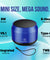 pTron Musicbot Lite 6W Bluetooth Speaker with 8Hrs Playtime, 2.04" Neo Driver for Pristine Sound, Mini Size Portable Speaker, BTv5.1 Connectivity, TWS Feature & Type C Charging (Blue)