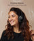 pTron Studio Evo 70hrs Playtime Wireless Over Ear Headphones with HD Mic, Low-Latency Game/Movie/Music Modes, Punchy Bass, BT5.3, Dual Device Pairing, Voice Assistant & Type-C Fast Charging (Black)
