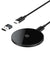 pTron Dynamo Ring V2 15W Magnetic Wireless Charger, Compatible with iPhone 15/14/13/12 Series, Samsung & Other Qi2 Enabled Devices, Compact & Sleek, 3A Type-C to Type-C 1m Cable Included (Black)