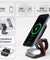 pTron Volta Pro 3-in-1 23W Wireless Charger, Magnetic Charging, Foldable Stand Compatible with iPhone 16/15/14/13/12 Series, Apple Watch, Airpods & Other Magnetic Charging Supported Smartphones (Black)