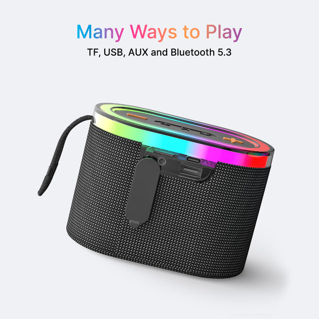 pTron Funk Echo 12W BT Speaker (Black)