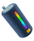 pTron Fusion Buzz 14W Bluetooth Speaker with Pristine Sound, 8hrs Playback, Rhythmic RGB LEDs, Multi-Play Modes BT5.3/TF Card/USB, TWS Feature, Integrated Button Controls, Type-C Charging (Blue)