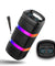pTron Fusion Quad 40W Bluetooth Karaoke Party Speaker with 3M Wired Mic & Vivid RGB Lights, 6H Playtime, Mic Volume Control, 5 Equalizer Settings, BT/USB/SD Playback & Type-C Charging (Coal Black)