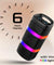 pTron Fusion Quad 40W Bluetooth Karaoke Party Speaker with 3M Wired Mic & Vivid RGB Lights, 6H Playtime, Mic Volume Control, 5 Equalizer Settings, BT/USB/SD Playback & Type-C Charging (Coal Black)
