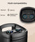 pTron Fusion Quad 40W Bluetooth Karaoke Party Speaker with 3M Wired Mic & Vivid RGB Lights, 6H Playtime, Mic Volume Control, 5 Equalizer Settings, BT/USB/SD Playback & Type-C Charging (Coal Black)