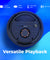 pTron Fusion Theatre 60W Karaoke Bluetooth Party Speaker with Punchy Stereo Sound, Rhythmic RGB Lights, 3m Wired Mic, 6H Playtime, 5 Equalisers, BT/USB/SD Card Playback & Type-C Charging (Coal Black)