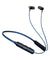 pTron Tangent Evolve w/ 50Hrs Playtime, HD Mic, Pristine Sound, 14mm Drivers, Bluetooth V5.3 w/Dual-Device Pairing Wireless Neckband, Magnetic Buds, Voice Assistant, Type-C Fast Charging & IPX4 (Black & Blue)