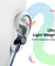 pTron Tangent Evolve w/ 50Hrs Playtime, HD Mic, Pristine Sound, 14mm Drivers, Bluetooth V5.3 w/Dual-Device Pairing Wireless Neckband, Magnetic Buds, Voice Assistant, Type-C Fast Charging & IPX4 (Black & Blue)