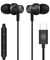 pTron Boom Play V2 in-Ear Type-C Wired Headphones with Mic, 10mm Drivers for Immersive Sound & Deep Bass, 1.2m Tangle-Free Cable, in-line Controls, Snug-fit Metal Buds & Wide Compatibility (Black)