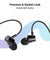 pTron Tangent Evolve w/ 50Hrs Playtime, HD Mic, Pristine Sound, 14mm Drivers, Bluetooth V5.3 w/Dual-Device Pairing Wireless Neckband, Magnetic Buds, Voice Assistant, Type-C Fast Charging & IPX4 (Black)