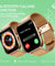 pTron Pulsefit Vibe 1.85" Full Touch Display Smartwatch, Bluetooth Calling, 600 NITS, Digital Crown, Metal Mesh Strap, 100+ Watch Faces, HR, Sports Mode, 5 Days Battery Life (Gold)