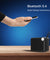 pTron Funk Rap 10W Mini Bluetooth Speaker with Pristine Sound, 8 Hours Playtime, Multi-Playback Modes-BT5.4/TF Card/USB, Front Metal Grill, Type-C Fast Charging, Multi-function Control Buttons (Black)