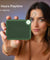 pTron Funk Rap 10W Mini Bluetooth Speaker with Pristine Sound, 8 Hours Playtime, Multi-Playback Modes-BT5.4/TF Card/USB, Front Metal Grill, Type-C Fast Charging, Multi-function Control Buttons (Green)