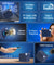pTron Funk Rap 10W Mini Bluetooth Speaker with Pristine Sound, 8 Hours Playtime, Multi-Playback Modes-BT5.4/TF Card/USB, Front Metal Grill, Type-C Fast Charging, Multi-function Control Buttons (Blue)