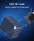 pTron Funk Rap 10W Mini Bluetooth Speaker with Pristine Sound, 8 Hours Playtime, Multi-Playback Modes-BT5.4/TF Card/USB, Front Metal Grill, Type-C Fast Charging, Multi-function Control Buttons (Blue)