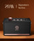pTron Fusion Pro Retro Signature 20W Bluetooth Speaker with Pristine Sound, 8 Hours Playtime, Dual Drivers, Playback via BT5.3/USB/TF Card, Easy Controls, Portable Speaker & Type C Charging (Black)