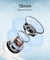 pTron Basspods P81 in-Ear Wireless Earbuds, Pristine Sound, 32Hrs Playtime, Clear Calls TWS Earbuds, Bluetooth V5.1 Headphone, Type-C Fast Charging, Voice Assist & IPX4 Water Resistant (White)