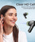 pTron Basspods P81 In-Ear Wireless Earbuds, Pristine Sound, 32Hrs Playtime, Clear Calls TWS Earbuds, Bluetooth V5.1 Headphone, Type-C Fast Charging, Voice Assist & IPX4 Water Resistant (Black & Green)
