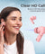 pTron Basspods P81 in-Ear Wireless Earbuds, Pristine Sound, 32Hrs Playtime, Clear Calls TWS Earbuds, Bluetooth V5.1 Headphone, Type-C Fast Charging, Voice Assist & IPX4 Water Resistant (Pink)