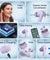 pTron Basspods P81 in-Ear Wireless Earbuds, Pristine Sound, 32Hrs Playtime, Clear Calls TWS Earbuds, Bluetooth V5.1 Headphone, Type-C Fast Charging, Voice Assist & IPX4 Water Resistant (Light Lilac)