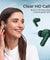 pTron Basspods P81 in-Ear Wireless Earbuds, Pristine Sound, 32Hrs Playtime, Clear Calls TWS Earbuds, Bluetooth V5.1 Headphone, Type-C Fast Charging, Voice Assist & IPX4 Water Resistant (Green)