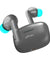 pTron Basspods P81 in-Ear Wireless Earbuds, Pristine Sound, 32Hrs Playtime, Clear Calls TWS Earbuds, Bluetooth V5.1 Headphone, Type-C Fast Charging, Voice Assist & IPX4 Water Resistant (Grey)