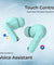 pTron Basspods P81 in-Ear Wireless Earbuds, Pristine Sound, 32Hrs Playtime, Clear Calls TWS Earbuds, Bluetooth V5.1 Headphone, Type-C Fast Charging, Voice Assist & IPX4 Water Resistant (Mint Green)