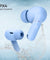 pTron Basspods P81 in-Ear Wireless Earbuds, Pristine Sound, 32Hrs Playtime, Clear Calls TWS Earbuds, Bluetooth V5.1 Headphone, Type-C Fast Charging, Voice Assist & IPX4 Water Resistant (Blue Matt)