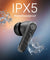 pTron Bassbuds Spark in-Ear TWS Earbuds with Stereo Sound, 40Hrs Playtime, Stereo Calls, Bluetooth V5.3 Headphones with Quick Pairing, Touch Control, Voice Assistant, Type C Charging & IPX5 (Black)
