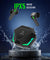 pTron Bassbuds Rogue W/ 40Ms Low-Latency Gaming, Clear Calls, 50Hrs Playtime, Pristine Sound, V5.3 Bluetooth in Ear Headphones, Snug-Fit, RGB Lights, Touch Control, Voice Assist, IPX5 Water Resistant (Black)
