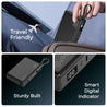 pTron Dynamo Sprint 20000mAh 35W Super Fast Charging, USB Type-C Input Power Bank Compatible with QC3.0/PD3.0, Built-in Charging Cable, 3 Charging Outputs, Type-C Input/Output Port (Black)