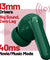 pTron Zenbuds X1 Quad Mic TWS Earbuds, 40hrs Playtime, in-Ear Sensor, TruTalk AI-ENC Calls, 40ms Movie/Music Modes, Bluetooth 5.3 Headphones, TypeC Fast Charging & IPX5 Water Resistant (Hunter Green)