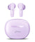 pTron Bassbuds Astra in-Ear TWS Earbuds w/Stereo Sound, 34Hrs Playtime, Stereo Calls, Custom EQ, Mobile App, BTv5.3 Headphones, Touch Control, Voice Assistant, Type C Charging & IPX4 (Lilac Blush)