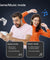 pTron Zenbuds 1 V2 ANC Bluetooth V5.3 in Ear Earbuds, 32dB Quietsound Tech, 13mm Hyperdrivers with 4D Panaromic Audio, 4 Quadpro ANC Mics, 40Ms Low Latency Game/Music Modes & IPX5 (Sky Blue)