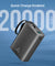 pTron 20000mAh Small Pocket Size Dynamo Ultima Powerbank, USB Type-C Input Hanging Inbuilt Type C Cable, 22.5W Fast Charging, Type C PD & USB Output for iPhone, Android Mobiles Devices (Jet Black)
