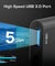 pTron Nexo 3 in 1 Type C to HDMI Adapter, Multiport USB C Hub with 4K@30Hz, USB 3.0 @ 5 Gbps, 100W PD Charging Port for Laptop, MacBook, PC and Other Type C Devices (Black)