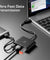 pTron Nexo 3 in 1 Type C to HDMI Adapter, Multiport USB C Hub with 4K@30Hz, USB 3.0 @ 5 Gbps, 100W PD Charging Port for Laptop, MacBook, PC and Other Type C Devices (Black)