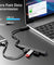 pTron Nexo 4 in 1 Type-C USB, Type C Multiport Adapter with 1 x USB 3.0 & 3 x USB 2.0 Ports, 5 Gbps High Speed Data Transfer for Laptop, MacBook, PC, Portable Design with Metal Case (Black)