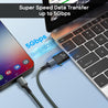 pTron Nexo USB Type C Female to USB 3.0 Male OTG Adapter, 5 Gbps High Speed Data Transfer, Compatible with Laptops/Tablets/Smartphones/Chargers, Sleek & Compact Design & Metal Alloy Build (Black)