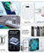pTron Volta FC18 20W PD Charger, Fast Charging, Compatible with iPhone 15/14/13/12/11/X/8 & Other Type C Enabled Devices, Single Port, Power Delivery Compatible, 1m 3A Type C Cable Included (White)