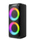 pTron Fusion Saga 48W Bluetooth Party Speaker w/Pristine Sound, Dual Drivers, Rhythmic RGB Lights, 6Hrs Playtime, BT5.3/Aux/TF Card/USB Playback Modes, Type-C Charging, Portable Design (Black)