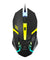 pTron Flick M12 Wired USB Mouse with 4 Buttons, 1600 DPI Optical Sensor, Precision Tracking, RGB Lights, 4 Adjustable DPI, Plug & Play Use, Ergonomic Design, for Windows OS (Black)