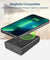 pTron Dynamo Fuel 20000mAh 15W Magnetic Wireless Power Bank w/ 20W Fast Type-C/PD Charging, USB Type-C Input/Output, Compatible with iPhone 12 & Above, Android & Other Qi Enabled Devices (Black)