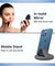 pTron Nexo 60W Multifunctional Fast Charging Data Cable Kit w/Conversion Set USB A & Type C to Male Micro/Type C/iOS, Data Transfer, SIM Storage, SIM Eject Pin, Pocket Mirror & Phone Holder (Black)