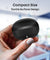 pTron Bassbuds Fury in-Ear TWS Earbuds with 13mm Drivers, 50Hrs Playtime, AI-ENC Clear Calls, Bluetooth V5.4 Wireless Headphones, Voice Assistant, Type C Charging & IPX5 Water Resistant (Black)
