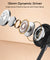 pTron Tangent Rush w/ 50Hrs Playtime, Pristine Sound, Dual-Device Pairing, Bluetooth 5.4 Wireless in-Ear Earphones with Mic, Voice Assistant, Type-C Fast Charging & IPX5 Water Resistant (Black)