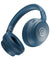 pTron Studio Evo 70hrs Playtime Wireless Over Ear Headphones with HD Mic, Low-Latency Game/Movie/Music Modes, Punchy Bass, BT5.3, Dual Device Pairing, Voice Assistant & Type-C Fast Charging (Blue)