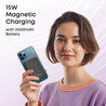pTron Dynamo Flash 10000mAh Slim Magnetic Power Bank, 22.5W USB Fast Charging, 15W Wireless Charging, 20W PD/Type C Fast Charging, 3 Outputs, USB Type-C Input & Multiple Layers of Protection (Jet Black)